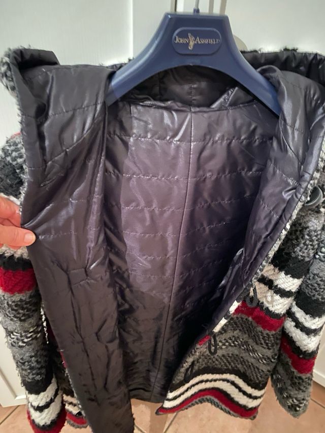 Cappotto di lana colorato