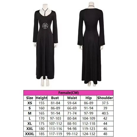 Costume Cosplay Beetlejuice Lydia Taglia M