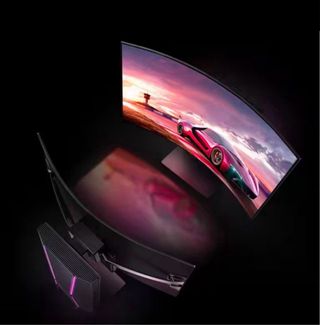 Monitor tv lg oled flex