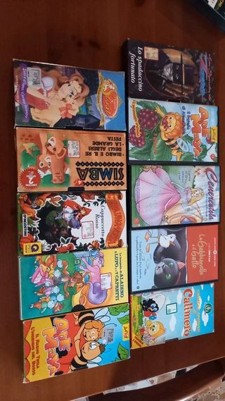 lotto vhs bambini