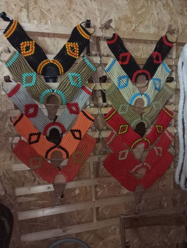 Pecheras, pechopetral, étnico ,mohair