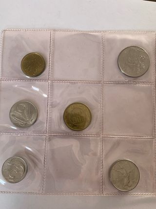 Monete divisionale lira italiane anno 1978