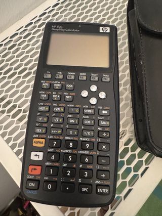 Calculadora cientifica hp 50 graphing calculator