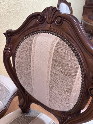 Sillas estilo isabelino