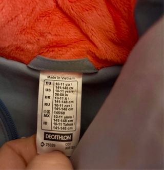 Chaqueta/Anorak niño/a para nieve