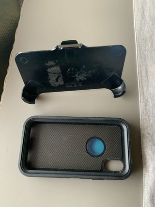 Funda mas soporte Iphone xr