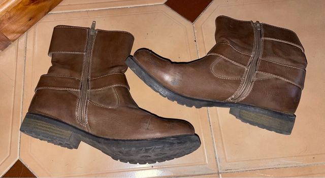 Botines mustang marrones