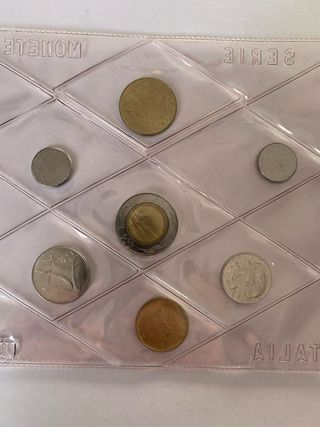 Monete in lire italiane anno 1991