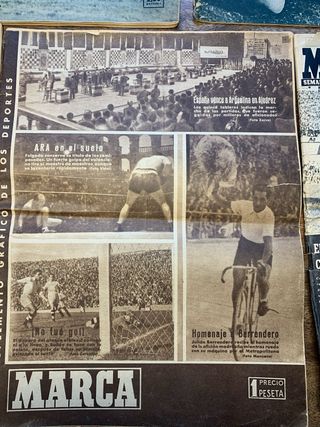MARCA - Periódicos (1946-1955) Coleccionismo