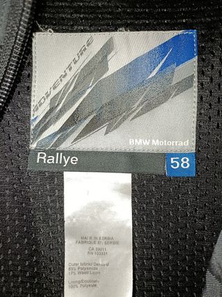 Traje rally BMW