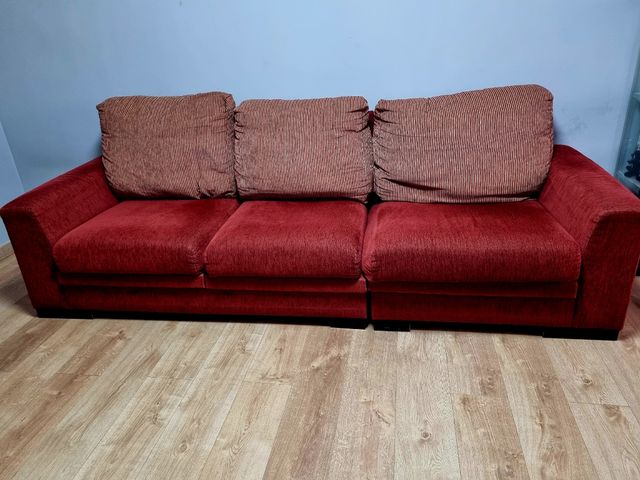 Sofa alta calidad - color rojo