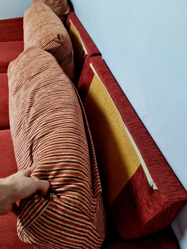 Sofa alta calidad - color rojo