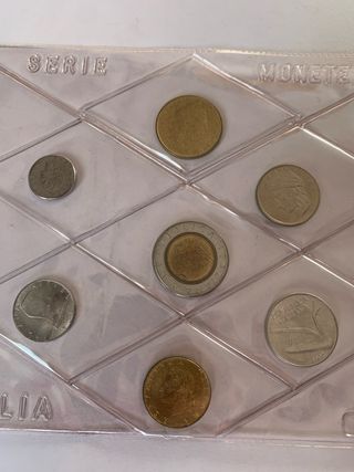 Monete lira italiane anno 1993