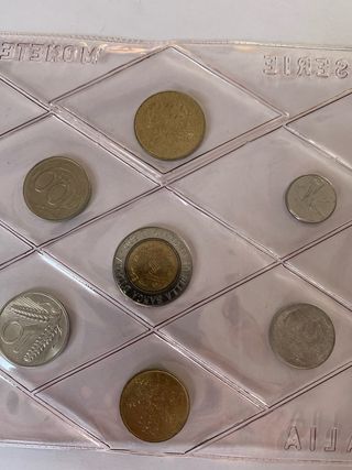 Monete lira italiane anno 1993