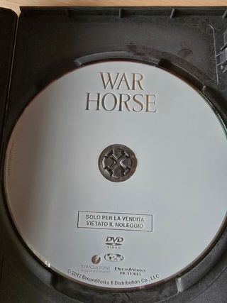 War Horse película DVD (en italiano e inglés)