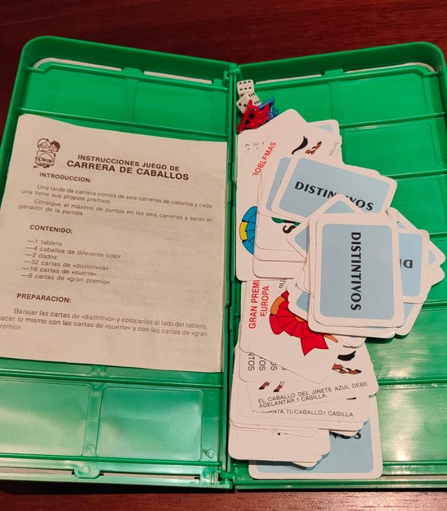 Juego de mesa CARRERA DE CABALLOS