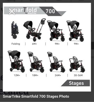 SmarTrike 700 Smartfold. 8 en 1