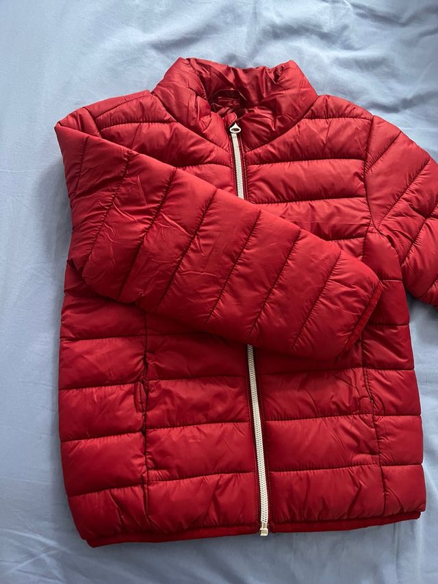 Chaqueta de plumas de niña