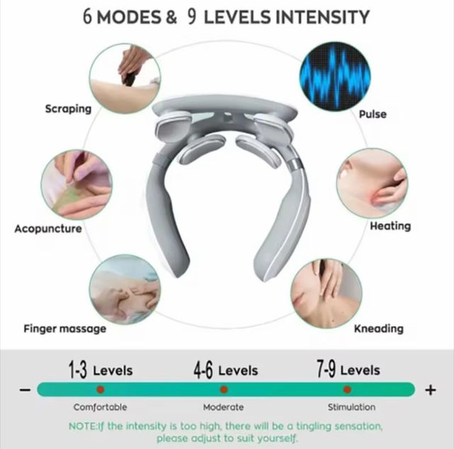 Masaje dormido de cuello