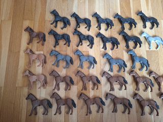 Playmobil. Lote 32 caballos