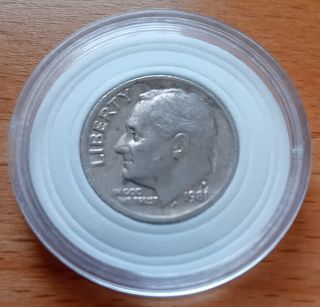 One Dime Año 1981 Ceca P
