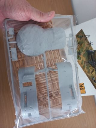 MAQUETA DIORAMA BUNKER 1-72