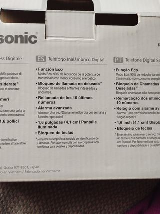 Teléfono inalámbrico nuevo