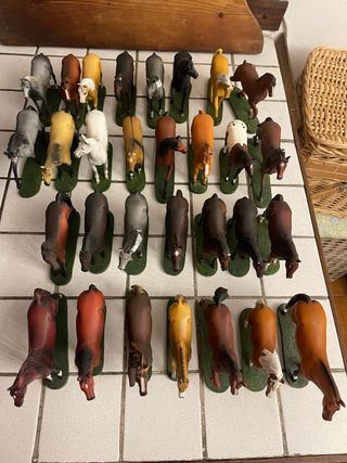 Cavallini in plastica