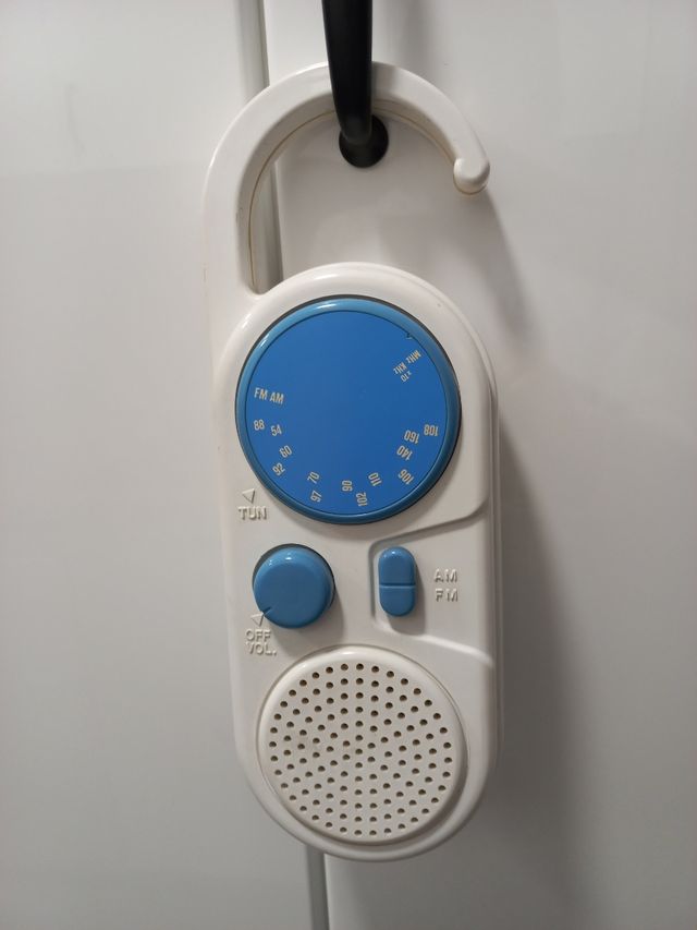 Radio resistente al agua