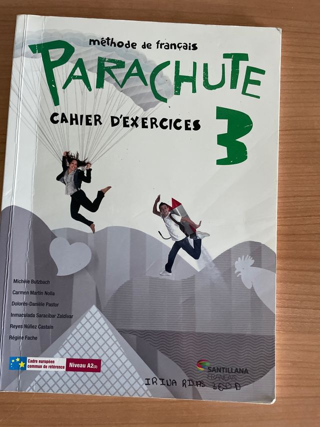 PARACHUTE 3 PACK CAHIER D'EXERCICES
