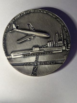 Alemania medallón Hamburgo 1973