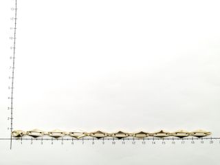 Pulsera de Oro 18 Kt. 16.4 gr. de segunda mano