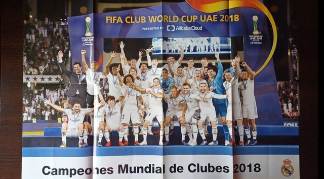 Póster campeones Mundial de Clubes 2018