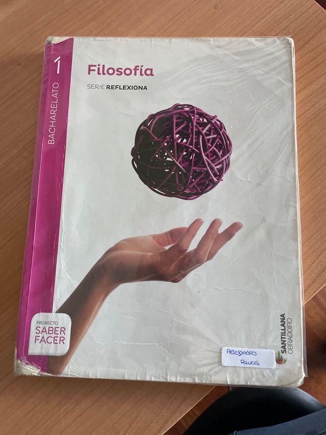 FILOSOFIA SERIE REFLEXIONA 1 BCH SABER FACER