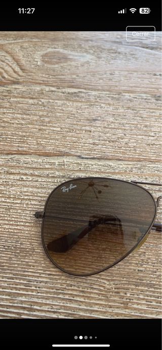 Gafas RayBan Aviator Gradient Marrón