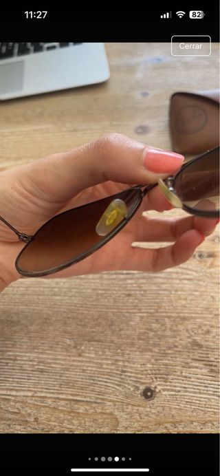 Gafas RayBan Aviator Gradient Marrón