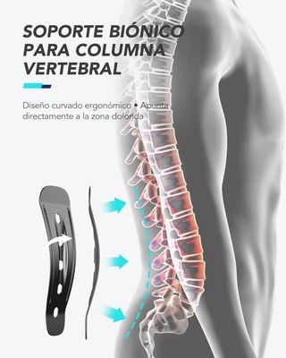 Fitomo Faja Lumbar Hombre Mujer con Soporte Ergonó