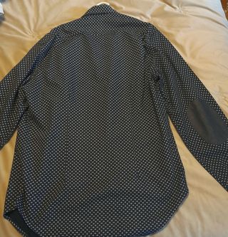Camisa negra hombre 