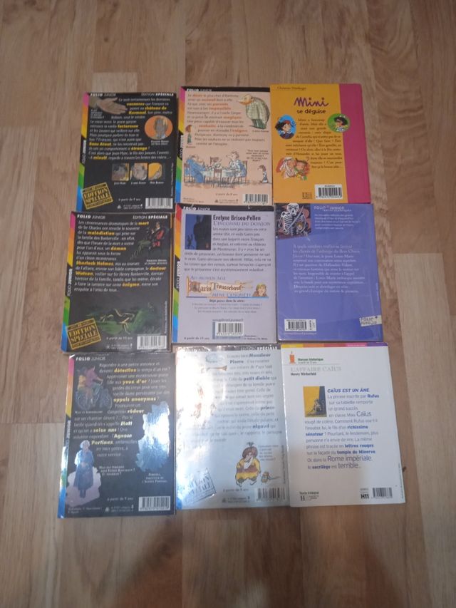 Pack libritos en francés para niños