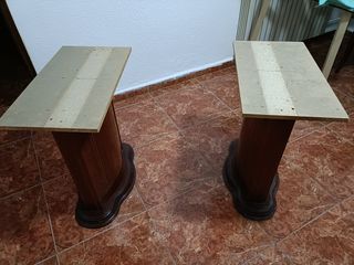 Mesa vintage de madera extensible