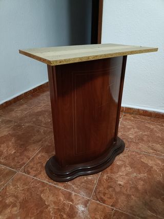 Mesa vintage de madera extensible