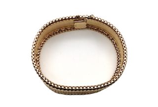 Pulsera de Oro Rosa 18 Kt. 66.7 gr de segunda mano