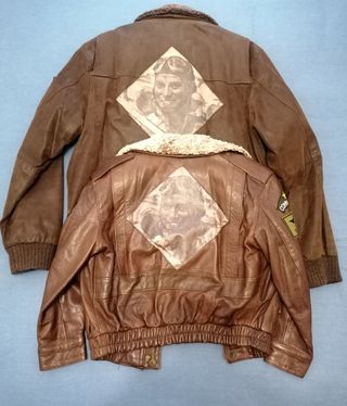 Lote Chaqueta de cuero piloto