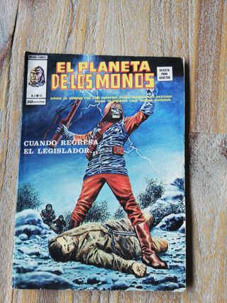 3 comics el planeta de los monos.