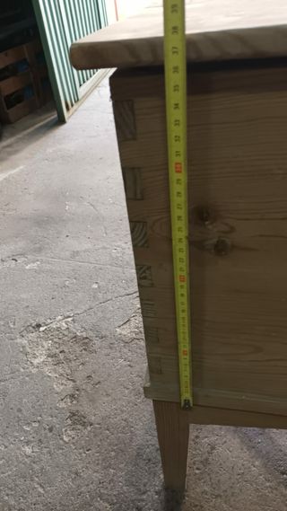 Baúl de madera antiguo