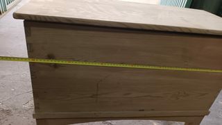 Baúl de madera antiguo