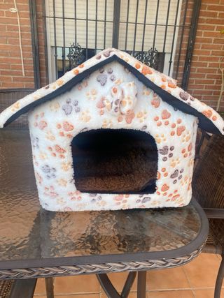 Casita preciosa a estenar de perrito o gato