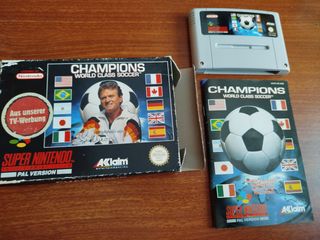 Championship World Class Soccer Snes