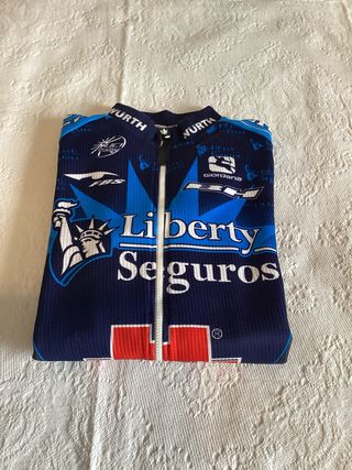 Maillot manga larga Giordana Liberty Seguros