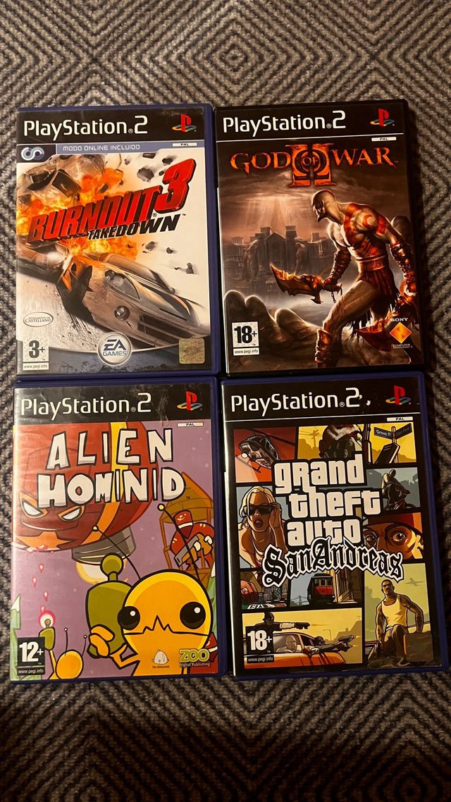 lote 31 juegos ps2 originales